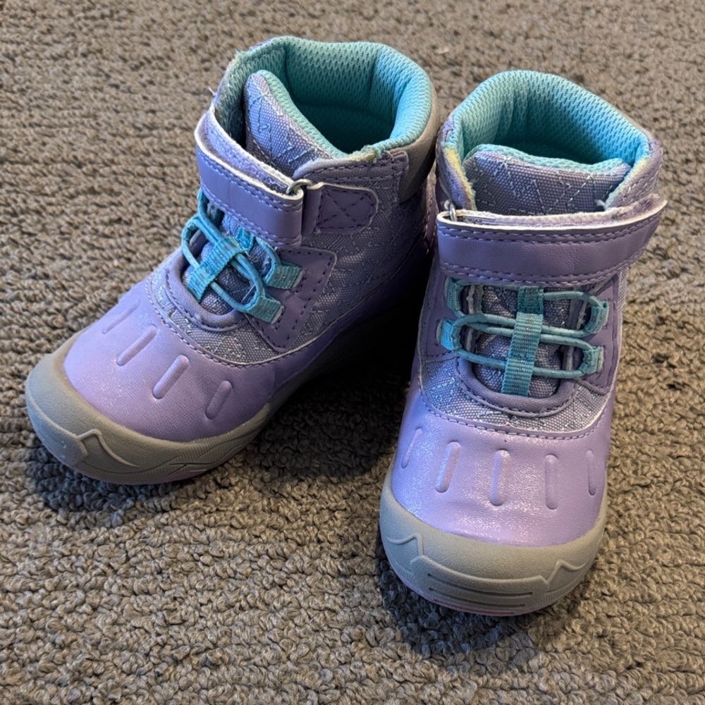 Stride Rite - Toddler Girl Boots Purple